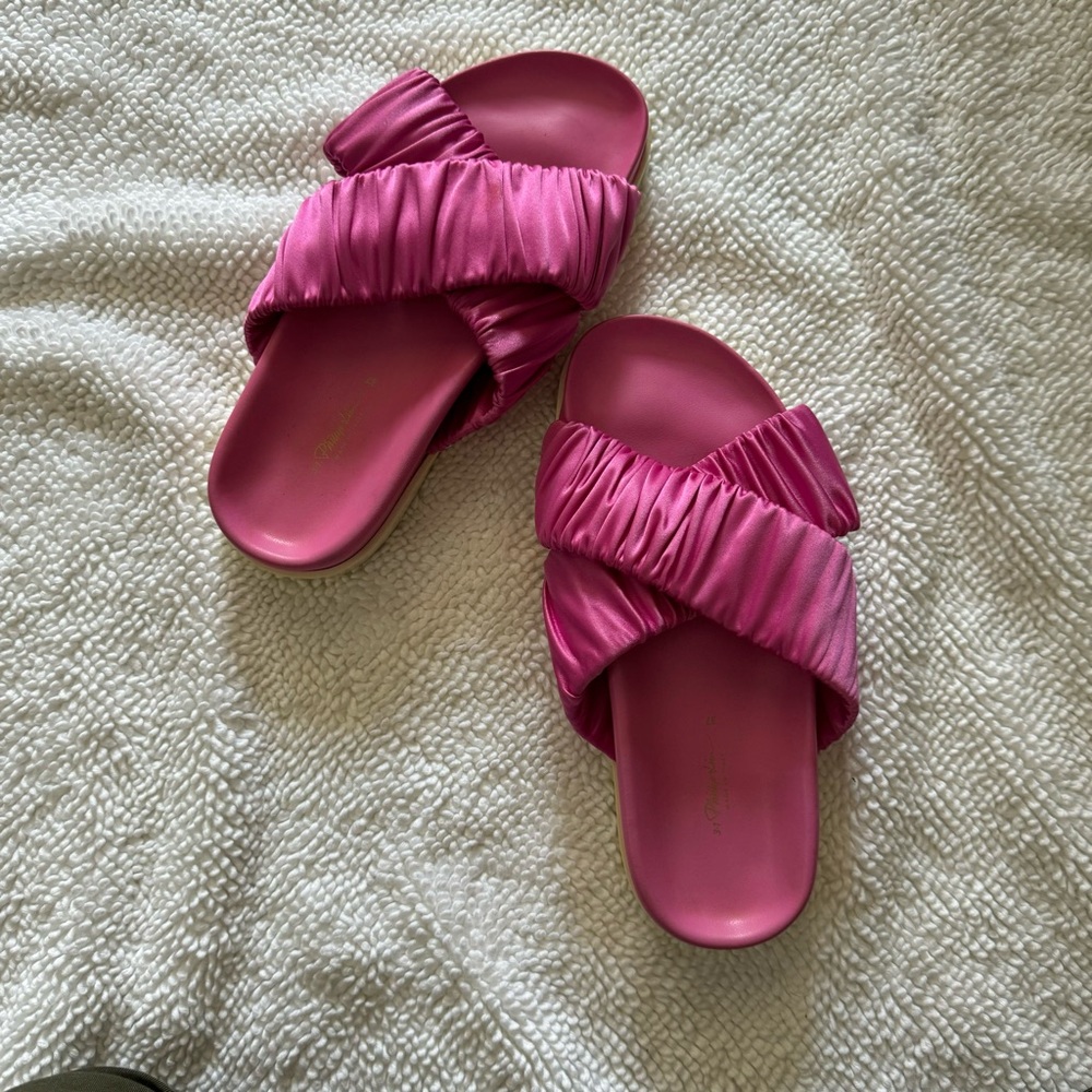 3.1 Phillip Lim crossover strap pool slides